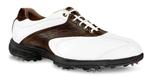 Etonic Sport-Tech Golf Shoes White/Dark Brown