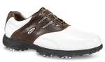 Super Deals Etonic DRI-TECH Golf Shoes White/Dark Brown