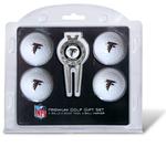 NFL Atlanta Falcons 4 Ball, Divot Tool/Ball Marker Golf Gift Set