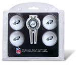 NFL Philadelphia Eagles 4 Ball, Divot Tool/Ball Marker Golf Gift Set
