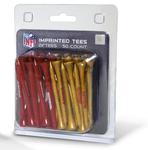 NFL San Fransisco 49ers 50 Imprinted Tee Pack