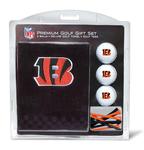 NFL Cincinnati Bengals 3 Ball, Deluxe Towel, Golf Tee Gift Set