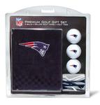 NFL New England Patriots 3 Ball, Deluxe Towel, Golf Tee Gift Set