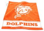 NFL Miami Dolphins Woven Golf Towel