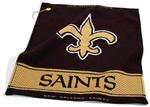 NFL New Orleans Saints Woven Golf Towel