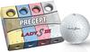 Precept Lady S III Multi-Colors Golf Balls