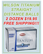 Wilson Straight Distance Golf Balls