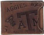 Fossil  Texas A&M Shut Out 2 In 1 Wallet