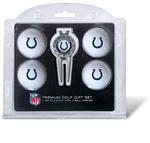 NFL Indianapolis Colts 4 Ball, Divot Tool/Ball Marker Golf Gift Set
