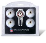 NFL Washington Redskins 4 Ball, Divot Tool/Ball Marker Golf Gift Set