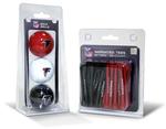 NFL Atlanta Falcons 3 Ball & 50 Tee Pack