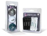 NFL Philadelphia Eagles 3 Ball & 50 Tee Pack