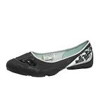 Puma Saba Canvas Ballerina Flats Black-Bay