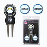 NFL San Diego Chargers Signature Divot Tool