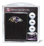 NFL Baltimore Ravens 3 Ball, Deluxe Towel, Golf Tee Gift Set