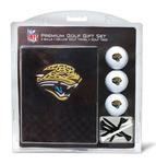 NFL Jacksonville Jaguars 3 Ball, Deluxe Towel, Golf Tee Gift Set