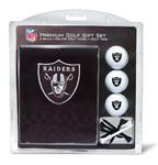 NFL Oakland Raiders 3 Ball, Deluxe Towel, Golf Tee Gift Set