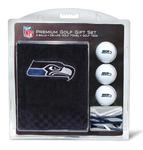 NFL Seattle Seahawks 3 Ball, Deluxe Towel, Golf Tee Gift Set