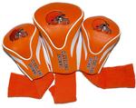 NFL Cleveland Browns 3 Pack Contour Fit Headcover