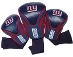 NFL New York Giants 3 Pack Contour Fit Headcover