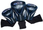 NFL Seattle Seahawks 3 Pack Contour Fit Headcover