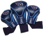 NFL Tennessee Titans 3 Pack Contour Fit Headcover