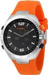 Fossil  BQ9396 Jake Ana-digi Orange Watch