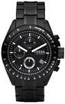 Fossil  CH2601 Decker Black Chronograph Watch