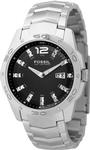 Fossil  AM4089 Analog Glitz Black Dial Watch