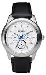Fossil  FS4534 Multifunction Silver Dial Watch
