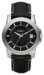 Fossil  FS4498 Analog Black Dial Watch 