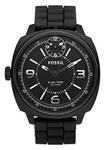 Fossil  FS4462 Dual Time Black Dial Watch 