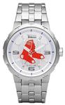 MLB Fossil Boston Red Sox Silver Dial Watch