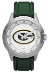 NFL Fossil Green Bay Packers 3 Hand Date PU Watch