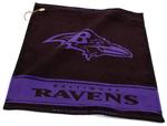 NFL Baltimore Ravens Woven Golf Towel
