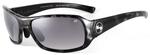 Sundog Captiva Sunglasses Crystal Grey Demi / Gradient Smoke Flash Mirror