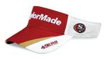 Super Deals TaylorMade 2010 NFL Golf Visor San Francisco 49ers