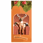 Big Sky Carvers Lazy Buck Ornament