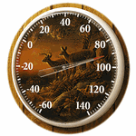 Wild Wings Sunset Harvest Thermometer